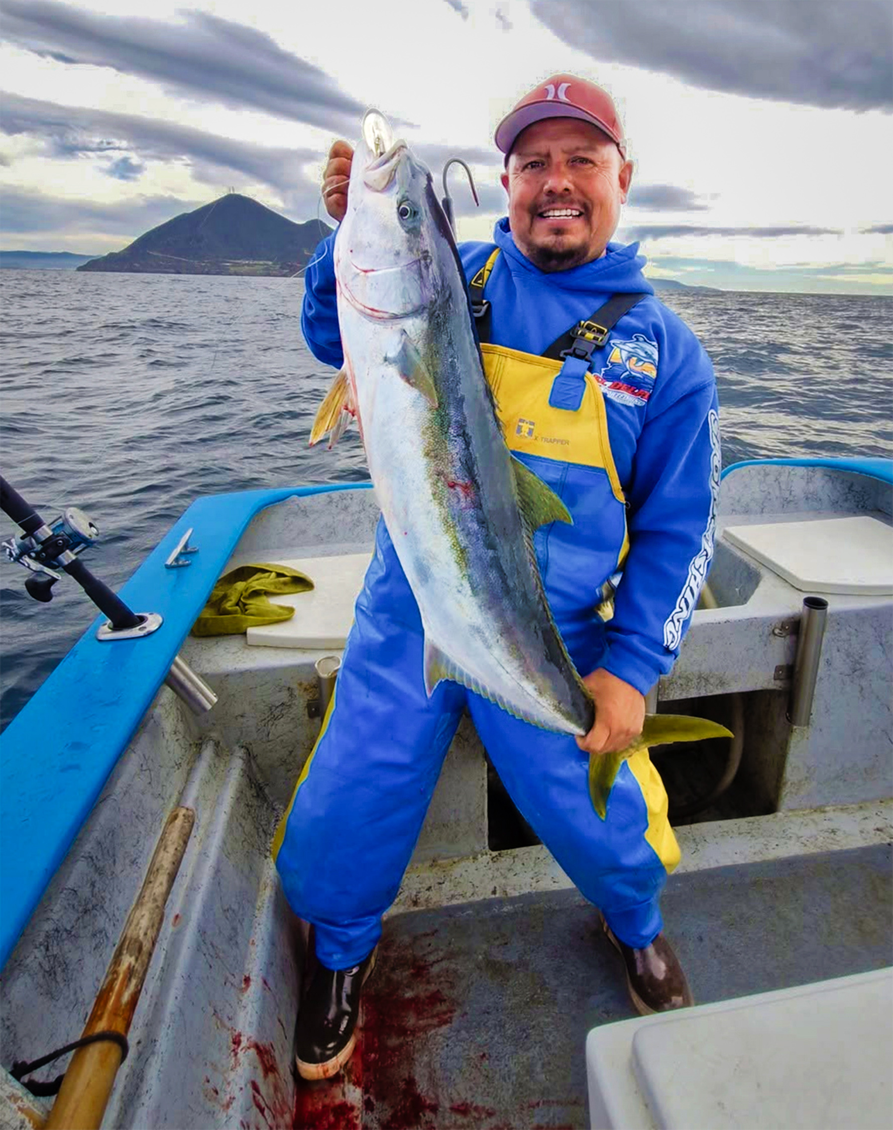 Yellowtail fishing off Todos Santos Island near Ensenada
